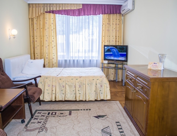 Одноместный полулюкс (люкс - корпус) - Санаторий «Кругозор» Кисловодск