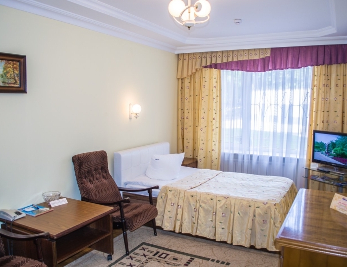 Одноместный полулюкс (люкс - корпус) - Санаторий «Кругозор» Кисловодск